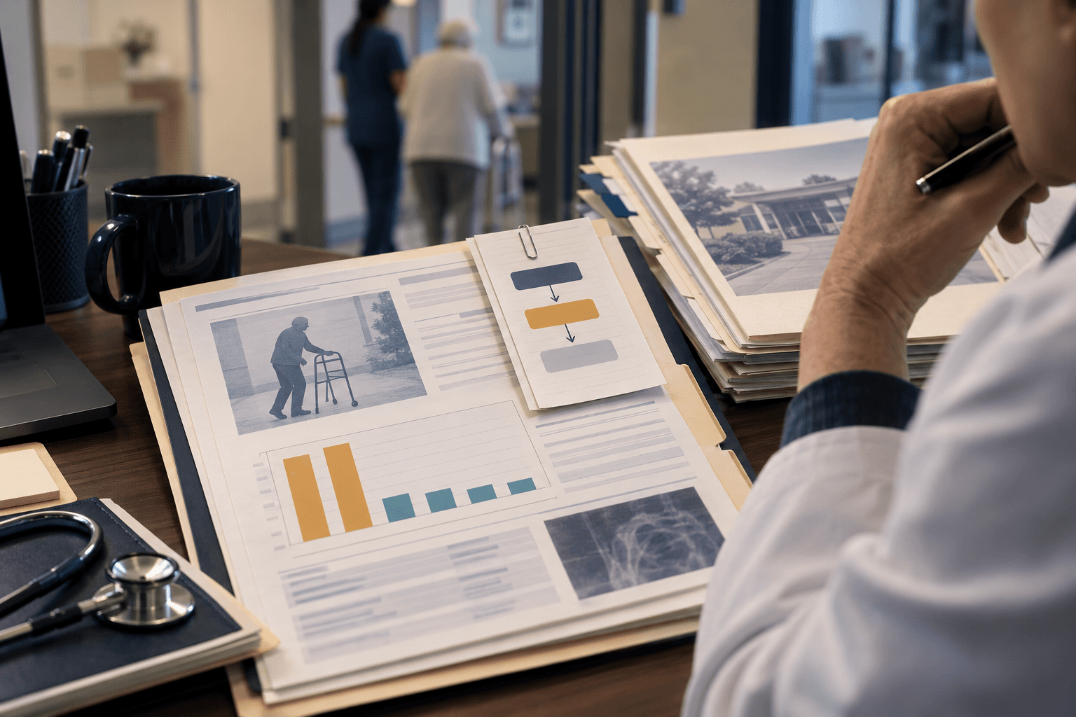 A synthetic prior authorization case shows why patient factors, code-based routing and physician review must remain visible around an AI denial.