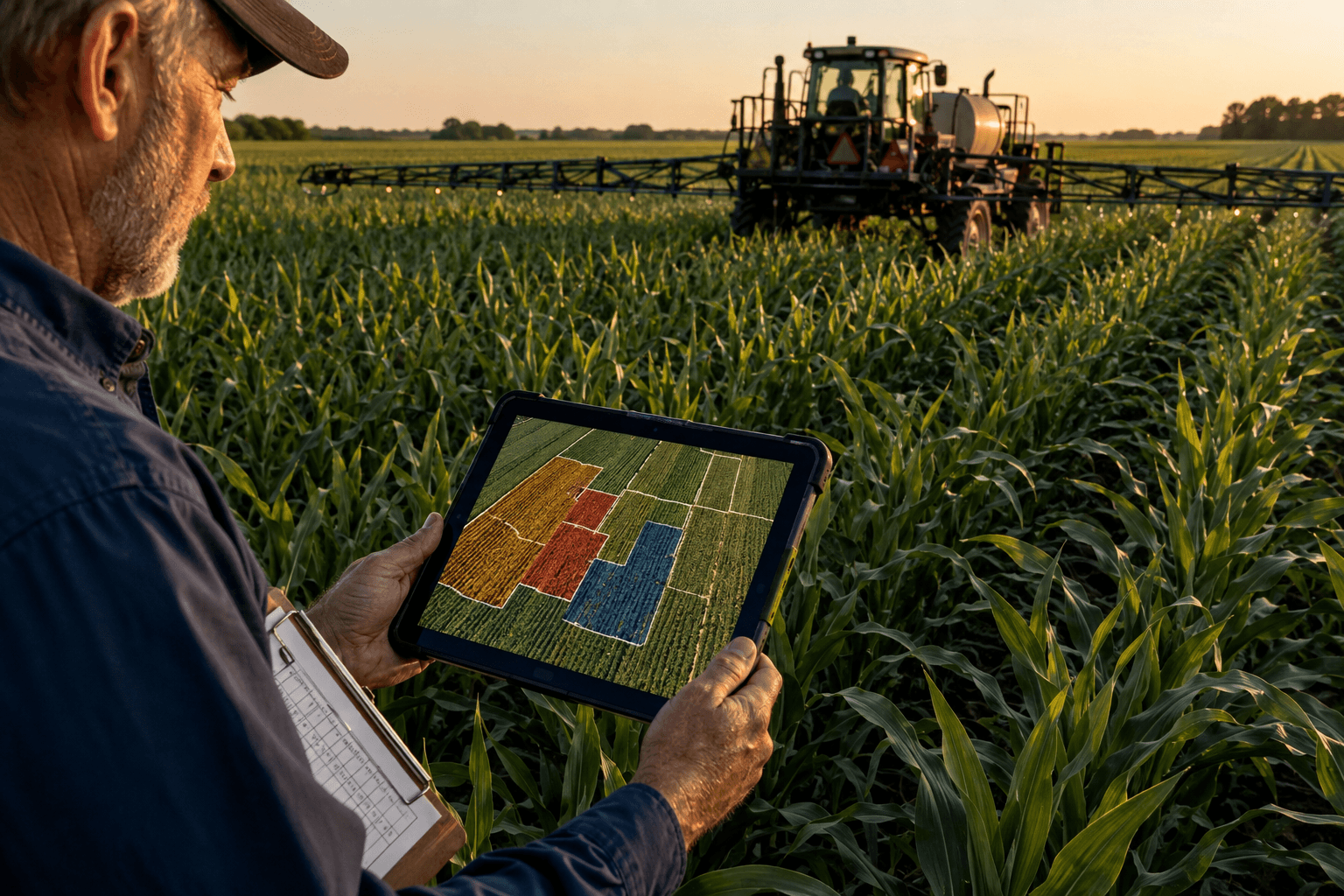 A hyperspectral crop-AI demo shows why atmospheric correction, zone-level scouting, and a reviewable record belong outside the classifier.