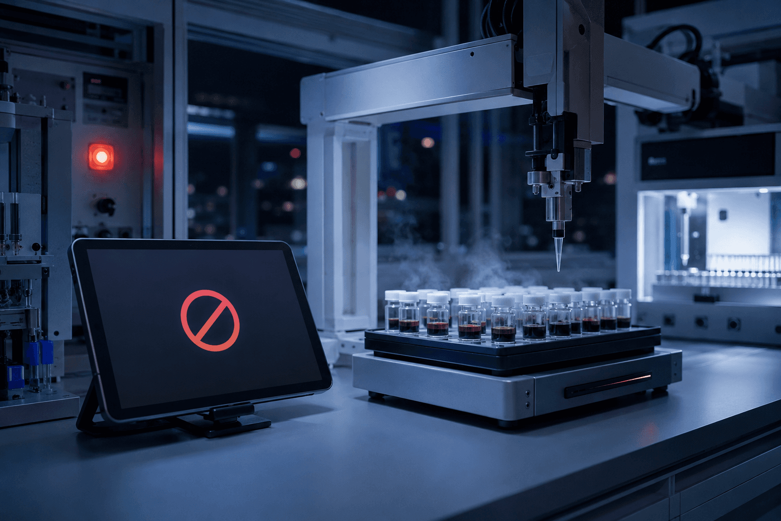 Building an autonomous materials-discovery loop, I found the durable value is the deterministic feasibility gate and the audit trail, not the surrogate model.